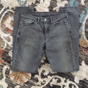 Levi’s 511 32/34 gray skinny leg jeans